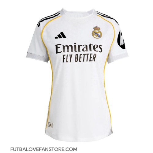Real Madrid Brahim Diaz #21 Domáci Ženy futbalový dres 2025-26 Krátky Rukáv Real Madrid Brahim Diaz #21 Domáci Ženy futbalový dres 2025-26 Krátky Rukáv